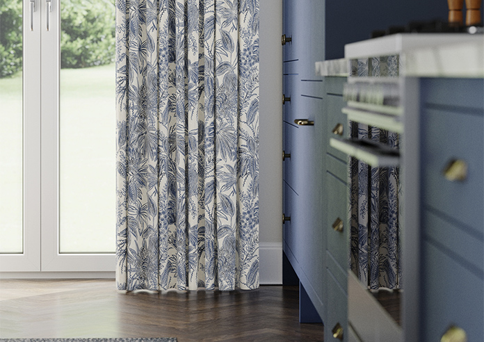 Maui, Indigo - Made to Measure Curtains - Image 5